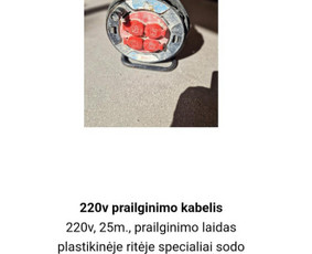 Įrankiu nuoma / Tomas Kazlauskas / Darbų pavyzdys ID 4026605