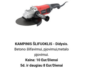 Įrankiu nuoma / Tomas Kazlauskas / Darbų pavyzdys ID 4026609