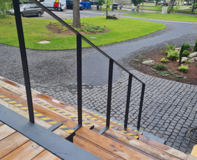 Laiptai, turėklai, vartai, švietuvai, metalo gaminiai. / metalo gaminiai / Darbų pavyzdys ID 4026895