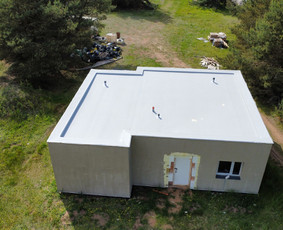 Plokščių Stogų dengimas Epdm,pvc,tpo dangomis / UAB Tiesi statyba / Darbų pavyzdys ID 4027725