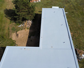 Plokščių Stogų dengimas Epdm,pvc,tpo dangomis / UAB Tiesi statyba / Darbų pavyzdys ID 4027731