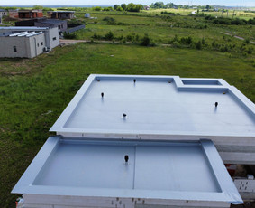 Plokščių Stogų dengimas Epdm,pvc,tpo dangomis / UAB Tiesi statyba / Darbų pavyzdys ID 4027735
