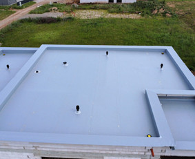 Plokščių Stogų dengimas Epdm,pvc,tpo dangomis / UAB Tiesi statyba / Darbų pavyzdys ID 4027739