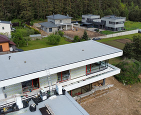 Plokščių Stogų dengimas Epdm,pvc,tpo dangomis / UAB Tiesi statyba / Darbų pavyzdys ID 4027745