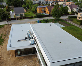 Plokščių Stogų dengimas Epdm,pvc,tpo dangomis / UAB Tiesi statyba / Darbų pavyzdys ID 4027747