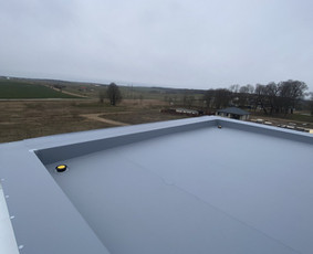 Plokščių Stogų dengimas Epdm,pvc,tpo dangomis / UAB Tiesi statyba / Darbų pavyzdys ID 4027789