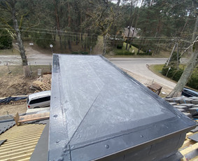 Plokščių Stogų dengimas Epdm,pvc,tpo dangomis / UAB Tiesi statyba / Darbų pavyzdys ID 4027779