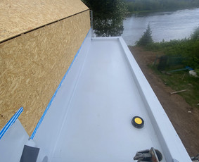Plokščių Stogų dengimas Epdm,pvc,tpo dangomis / UAB Tiesi statyba / Darbų pavyzdys ID 4027755