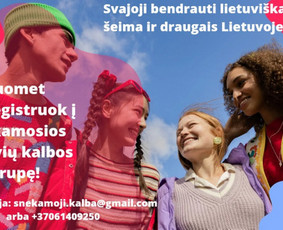 Удалённые занятия Литовского Языка! - Užsieniečių (kitakalbių) mokymas lietuvių kalbos - 3 Užsieniečių (kitakalbių) mokymas lietuvių kalbos - Удалённые занятия Литовского Языка! - 3