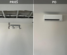 Oro kondicionieriai, Rekuperatoriai, Montavimas / UAB KONDIKA / Darbų pavyzdys ID 4030737