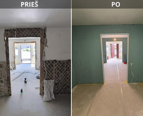 Gipso kartono montavimas - Kokybė pirmiausia. Individualus požiūris į kiekvieną klientą - 1