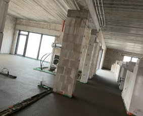 Statybos darbai - Grindų betonavimas. - 3