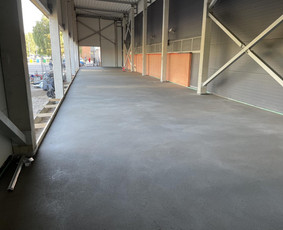 Statybos darbai - Grindų betonavimas. - 4