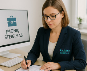 Apskaita, likvidavimas, darbų sauga - Įmonių steigimas (UAB, MB, VšĮ) - 1 Įmonių steigimas (UAB, MB, VšĮ) - Apskaita, likvidavimas, darbų sauga - 1