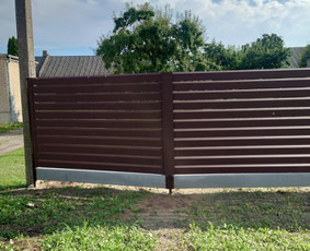 Tvoros, vartai, varteliai, automatika - Metalinės tvoros - 1 Metalinės tvoros - Tvoros, vartai, varteliai, automatika - 1