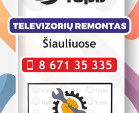 Televizorių remontas Šiauliuose - Buitinės technikos remontas - 1 Buitinės technikos remontas - Televizorių remontas Šiauliuose - 1