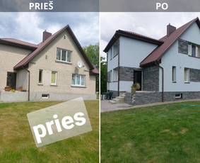 Fasado šiltinimas,armavimas,dekoras. - Pamatų šiltinimas - 1 Pamatų šiltinimas - Fasado šiltinimas,armavimas,dekoras. - 1