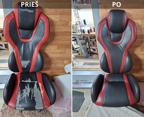 Minkštu baldų,automobilių sėdynių,laivų tentų restauravimas / Daiva / Darbų pavyzdys ID 4036875