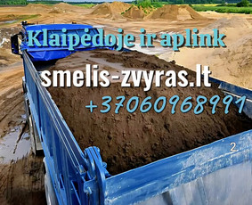 Juodžemis, smėlis, žvyras, skalda ir gruntas - Aplinka, sodas - 1 Aplinka, sodas - Juodžemis, smėlis, žvyras, skalda ir gruntas - 1