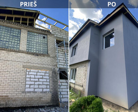 Karkasinių - mūrinių pastatų statybos darbai - Mobilūs nameliai - 3 Mobilūs nameliai - Karkasinių - mūrinių pastatų statybos darbai - 3