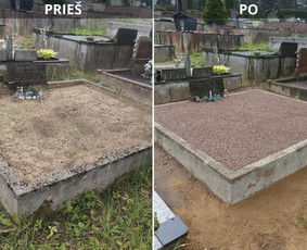 Kapaviečių įrengimas, kapaviečių restauracija / Linas Zareckas / Darbų pavyzdys ID 4038767