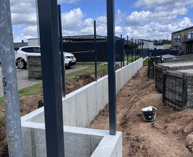 Statybos, apdaila - Pamatai, mūras, atraminės sienos, visi betonavimo darbai - 2