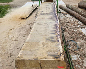 Mobilūs gateriai, medienos pjovimas - Medienos pjovimas mobiliu gateriu - 3