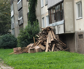 Pigiausias atliekų, šiukšlių išvežimas perkrausta griovimas! / Vezam viska / Darbų pavyzdys ID 4040029