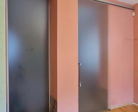 Berėmis ir įrėmintas, stiklo pertvaros, stiklo sprendimai / Art Glass / Darbų pavyzdys ID 4040153