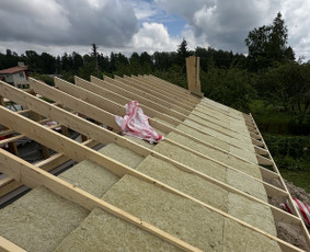 Šlaitiniai stogai - Stogų šiltinimas - 2 Stogų šiltinimas - Šlaitiniai stogai - 2