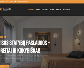 Internetinių svetainių kūrimas / Karolis Lukauskas / Darbų pavyzdys ID 4040525