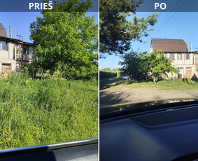 Žolės pjovimas - Vejos priežiūra, įrengimas - 1 Vejos priežiūra, įrengimas - Žolės pjovimas - 1