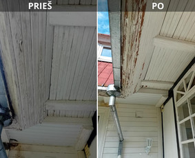 Fasadu Stogu Trinkeliu Plovimas Dažymas visoje Lietuvoje / Ramybe MB / Darbų pavyzdys ID 4040657