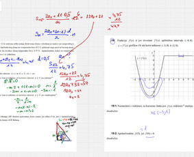 Matematikos mokytoja: 9-12kl, eksternai, Vbe, Pupp, Ib / Dominyka Rynkevičiūtė / Darbų pavyzdys ID 4040667
