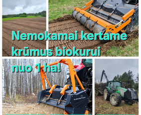Tradiciniai amatai - Kelmų,krūmų frezavimas ir sklypų tvarkymas - 1