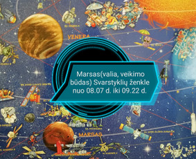 Marsui keliaujant Svarstyklių ženklu mokomės ieškoti išeičių iš kebliausių situacijų.