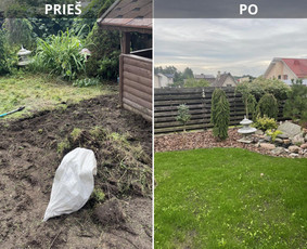 Aplinkos tvarkymas, apželdinimas / Darius Rupšlaukis / Darbų pavyzdys ID 4041341