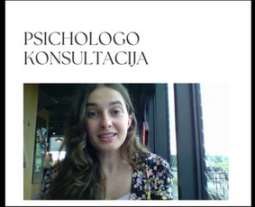 Psichologo konsultacija nuotoliu - Psichologo konsultacija - 1 Psichologo konsultacija - Psichologo konsultacija nuotoliu - 1