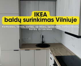 Baldų surinkimas ir išrinkimas Vilniuje - IKEA baldų surinkimas - 1 IKEA baldų surinkimas - Baldų surinkimas ir išrinkimas Vilniuje - 1