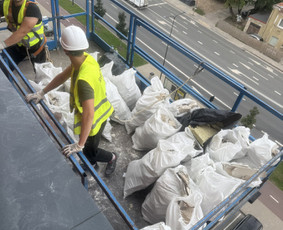 Pagalbiniai lauko darbai - Krovos,bei griovimo darbai - 2