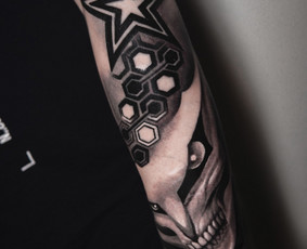 Realistinės tatuiruotės ir tattoo / Evaldas Nariunas / Darbų pavyzdys ID 4042801