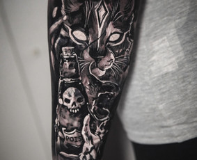 Realistinės tatuiruotės ir tattoo / Evaldas Nariunas / Darbų pavyzdys ID 4042831