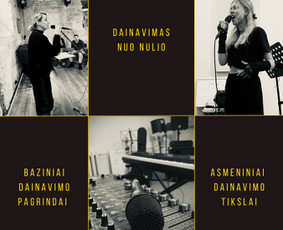 Šiuolaikinio dainavimo pamokos - Dainavimo, vokalo pamokos - 3 Dainavimo, vokalo pamokos - Šiuolaikinio dainavimo pamokos - 3