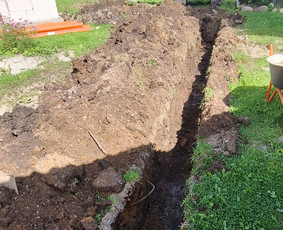 Tran&scaron;ėjų kasimas - Sklypų lyginimas.vejos irengimas apželdinimo darbai - 1