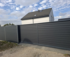 Kiemo vartų (stumdomų/varstomų) gamyba ir montavimas. - Kiemo vartai, gamyba - 2 Kiemo vartai, gamyba - Kiemo vartų (stumdomų/varstomų) gamyba ir montavimas. - 2