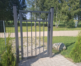 Kiemo vartų (stumdomų/varstomų) gamyba ir montavimas. - Kiemo vartai, gamyba - 4 Kiemo vartai, gamyba - Kiemo vartų (stumdomų/varstomų) gamyba ir montavimas. - 4