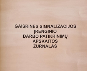 Apsaugos ir vaizdo stebėjimo sistemos, šilumos siurbliai / MB "G sistemos" / Darbų pavyzdys ID 4045075