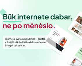 Internetinių svetainių, el.parduotuvių ir platformų kūrimas - Paslaugos verslui - 1 Paslaugos verslui - Internetinių svetainių, el.parduotuvių ir platformų kūrimas - 1