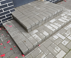 Trinkelių Klojimas,tveriam tvoras. - Laiptai iš trinkelių - 3 Laiptai iš trinkelių - Trinkelių Klojimas,tveriam tvoras. - 3