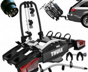 Thule 4 dviraciu laikiklio nuoma - Stogo bagažinių nuoma - 1 Stogo bagažinių nuoma - Thule 4 dviraciu laikiklio nuoma - 1
